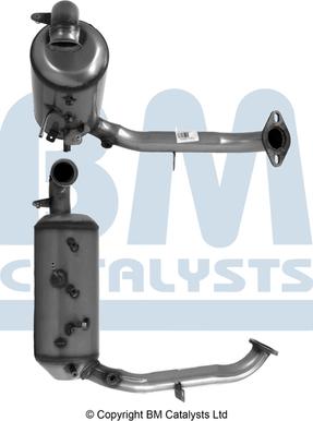 BM Catalysts BM11005H - Nosēdumu / Daļiņu filtrs, Izplūdes gāzu sistēma ps1.lv