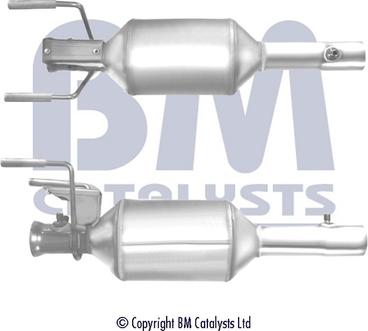 BM Catalysts BM11016 - Nosēdumu / Daļiņu filtrs, Izplūdes gāzu sistēma ps1.lv