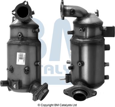 BM Catalysts BM11025H - Nosēdumu / Daļiņu filtrs, Izplūdes gāzu sistēma ps1.lv