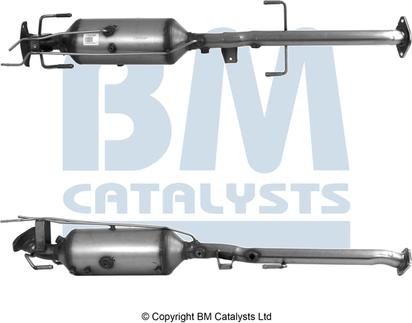 BM Catalysts BM11072H - Nosēdumu / Daļiņu filtrs, Izplūdes gāzu sistēma ps1.lv