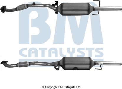 BM Catalysts BM11154H - Nosēdumu / Daļiņu filtrs, Izplūdes gāzu sistēma ps1.lv