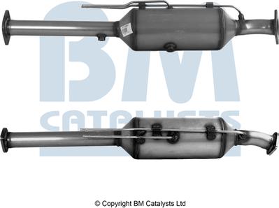 BM Catalysts BM11156H - Nosēdumu / Daļiņu filtrs, Izplūdes gāzu sistēma ps1.lv