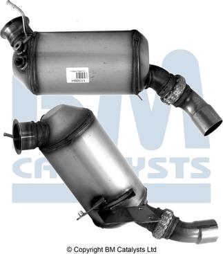 BM Catalysts BM11109H - Nosēdumu / Daļiņu filtrs, Izplūdes gāzu sistēma ps1.lv