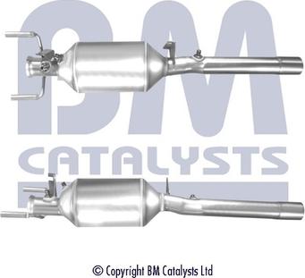 BM Catalysts BM11180P - Nosēdumu / Daļiņu filtrs, Izplūdes gāzu sistēma ps1.lv