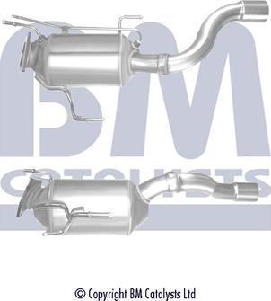 BM Catalysts BM11175P - Nosēdumu / Daļiņu filtrs, Izplūdes gāzu sistēma ps1.lv