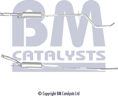 BM Catalysts BM11320H - Nosēdumu / Daļiņu filtrs, Izplūdes gāzu sistēma ps1.lv