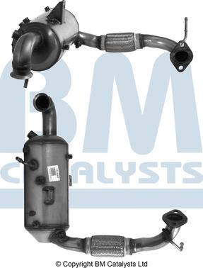 BM Catalysts BM11244H - Nosēdumu / Daļiņu filtrs, Izplūdes gāzu sistēma ps1.lv