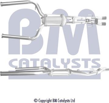 BM Catalysts BM11222 - Nosēdumu / Daļiņu filtrs, Izplūdes gāzu sistēma ps1.lv