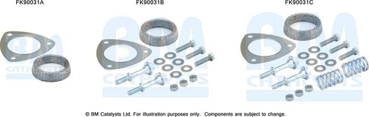 BM Catalysts FK90031 - Montāžas komplekts, Katalizators ps1.lv