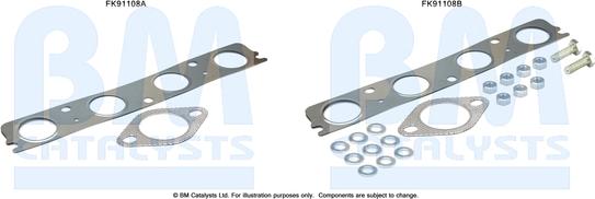 BM Catalysts FK91108 - Montāžas komplekts, Katalizators ps1.lv