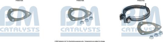 BM Catalysts FK92275 - Montāžas komplekts, Katalizators ps1.lv