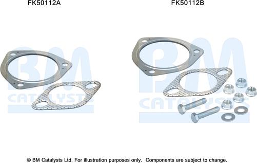 BM Catalysts FK50112 - Montāžas komplekts, Izplūdes caurule ps1.lv