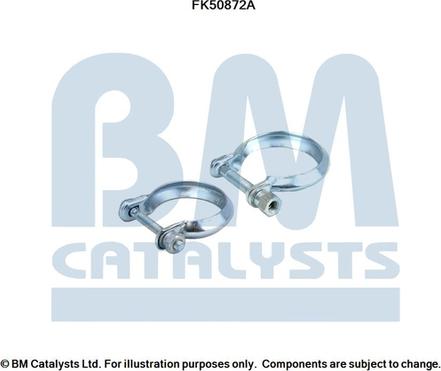 BM Catalysts FK50872 - Montāžas komplekts, Izplūdes caurule ps1.lv