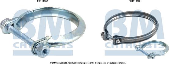 BM Catalysts FK11188 - Montāžas komplekts, Sodrēju / Daļiņu filtrs ps1.lv