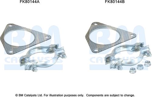 BM Catalysts FK80144 - Montāžas komplekts, Katalizators ps1.lv