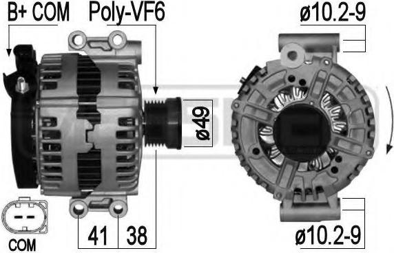 BMW 12317555926 - Ģenerators ps1.lv