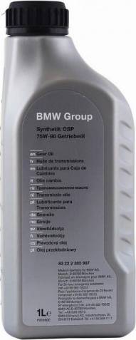 BMW 83 22 2 365 987 - Manuālās pārnesumkārbas eļļa ps1.lv