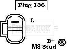 Borg & Beck BBA2986 - Ģenerators ps1.lv