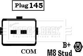 Borg & Beck BBA3064 - Ģenerators ps1.lv