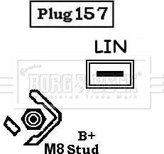 Borg & Beck BBA3015 - Ģenerators ps1.lv