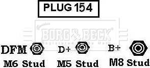 Borg & Beck BBA2513 - Ģenerators ps1.lv