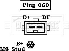 Borg & Beck BBA2110 - Ģenerators ps1.lv