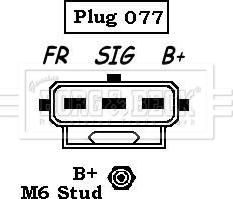 Borg & Beck BBA2169 - Ģenerators ps1.lv