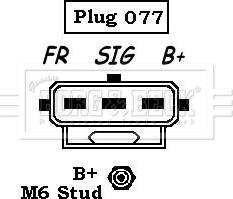 Borg & Beck BBA2451 - Ģenerators ps1.lv