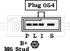 Borg & Beck BBA2627 - Ģenerators ps1.lv