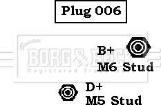 Borg & Beck BBA2089 - Ģenerators ps1.lv