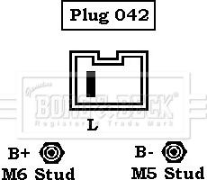 Borg & Beck BBA2214 - Ģenerators ps1.lv