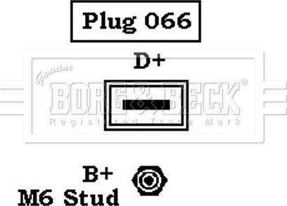 Borg & Beck BBA2816 - Ģenerators ps1.lv