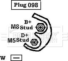 Borg & Beck BBA2682 - Ģenerators ps1.lv