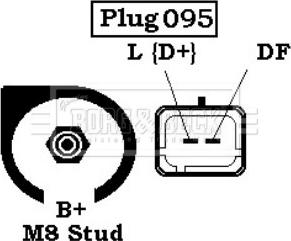 Borg & Beck BBA3037 - Ģenerators ps1.lv