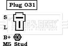 Borg & Beck BBA2746 - Ģenerators ps1.lv