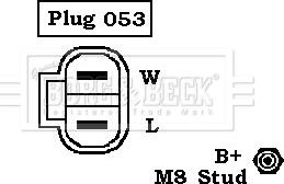 Borg & Beck BBA2870 - Ģenerators ps1.lv