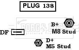 Borg & Beck BBA2872 - Ģenerators ps1.lv