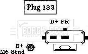 Borg & Beck BBA2318 - Ģenerators ps1.lv