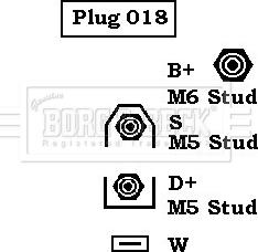 Borg & Beck BBA2366 - Ģenerators ps1.lv