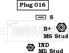 Borg & Beck BBA2752 - Ģenerators ps1.lv