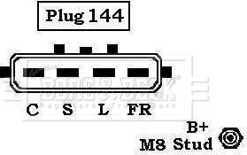 Borg & Beck BBA2733 - Ģenerators ps1.lv