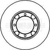 Borg & Beck BBD4990 - Bremžu diski ps1.lv