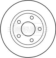 DJ Parts BD2811 - Bremžu diski ps1.lv