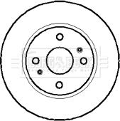 MOPROD MBD5069 - Bremžu diski ps1.lv