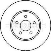 Borg & Beck BBD4238 - Bremžu diski ps1.lv