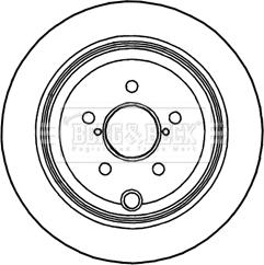 BENDIX 521274 - Bremžu diski ps1.lv