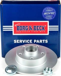 Borg & Beck BBD5966S - Bremžu diski ps1.lv