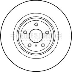 BOSCH 986479553 - Bremžu diski ps1.lv