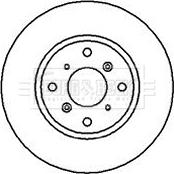 Borg & Beck BBD5090 - Bremžu diski ps1.lv