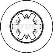 Borg & Beck BBD5009 - Bremžu diski ps1.lv
